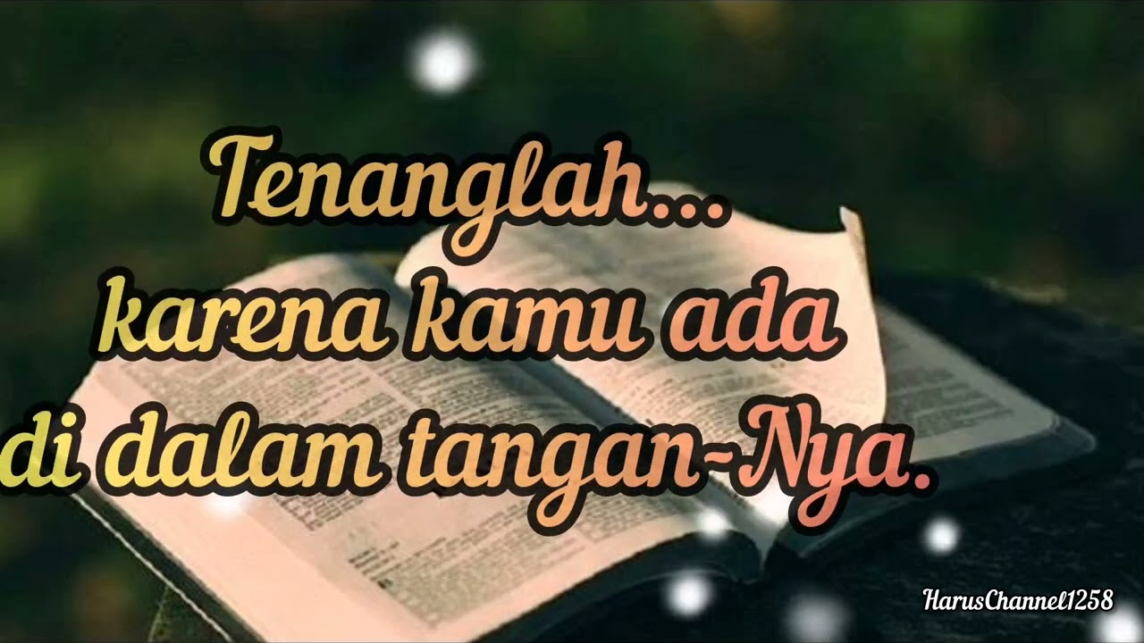 Tuhan tahu hatimu.