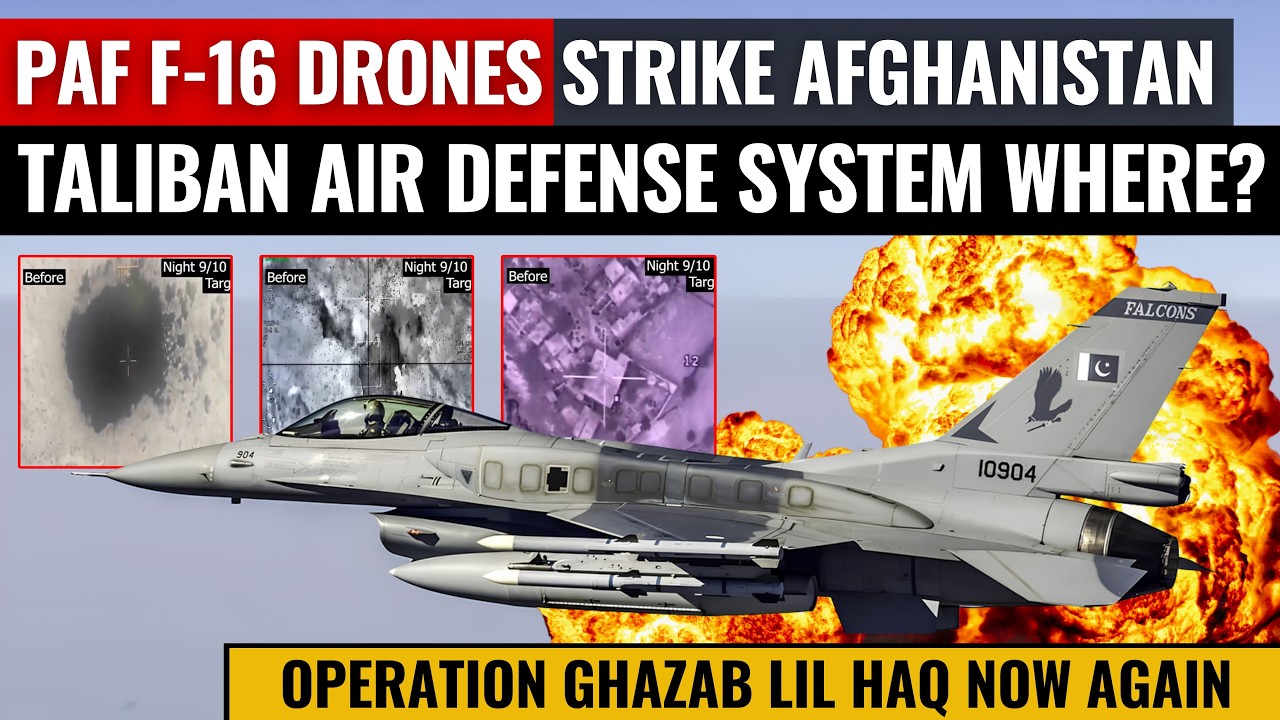 PAF F-16 Drones Strike Afghanistan | Air Strike Footage Also Released | Defence Outpost