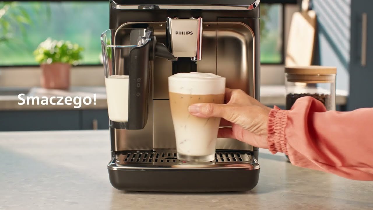 Przygotowywanie mrożonego Latte Macchiato z ekspresem automatycznym Philips 5500 LatteGo