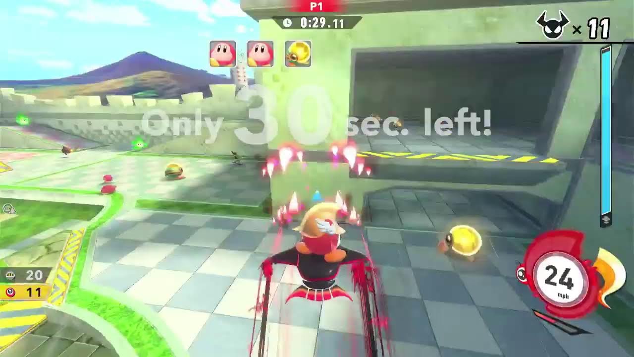 Kirby Air Riders Valentines Day event