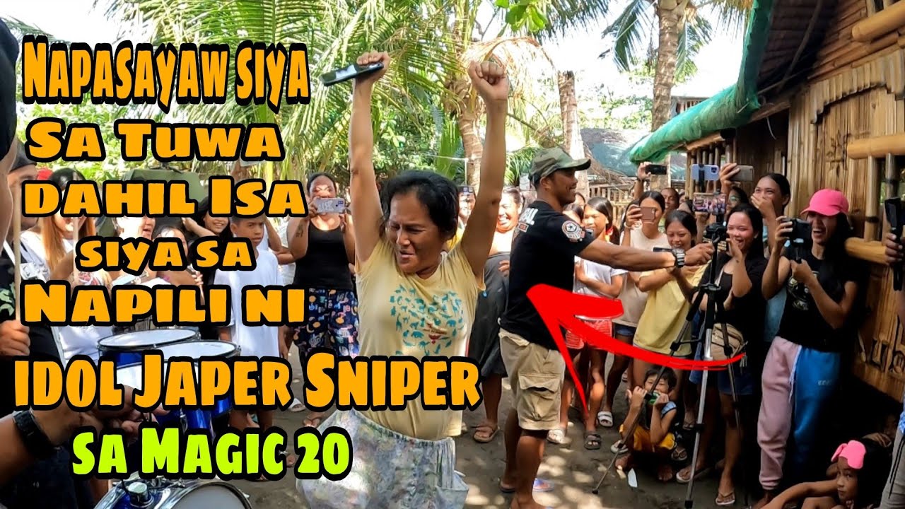 Napasayaw ang Napili ni idol Japer Sniper sa Kanyang Bagong Challenge Magic 20