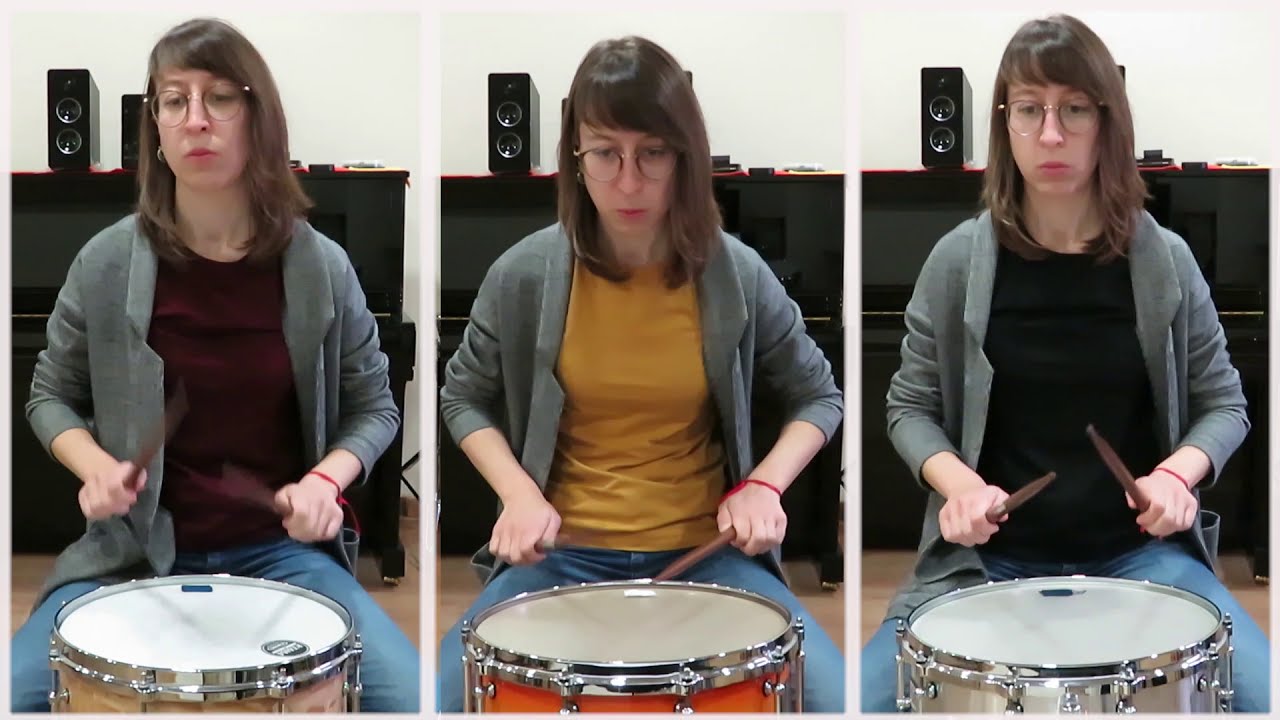 Trisnar pour trois Caisses Claires by J.Del&eacute;cluse (Snare Drum Trio)