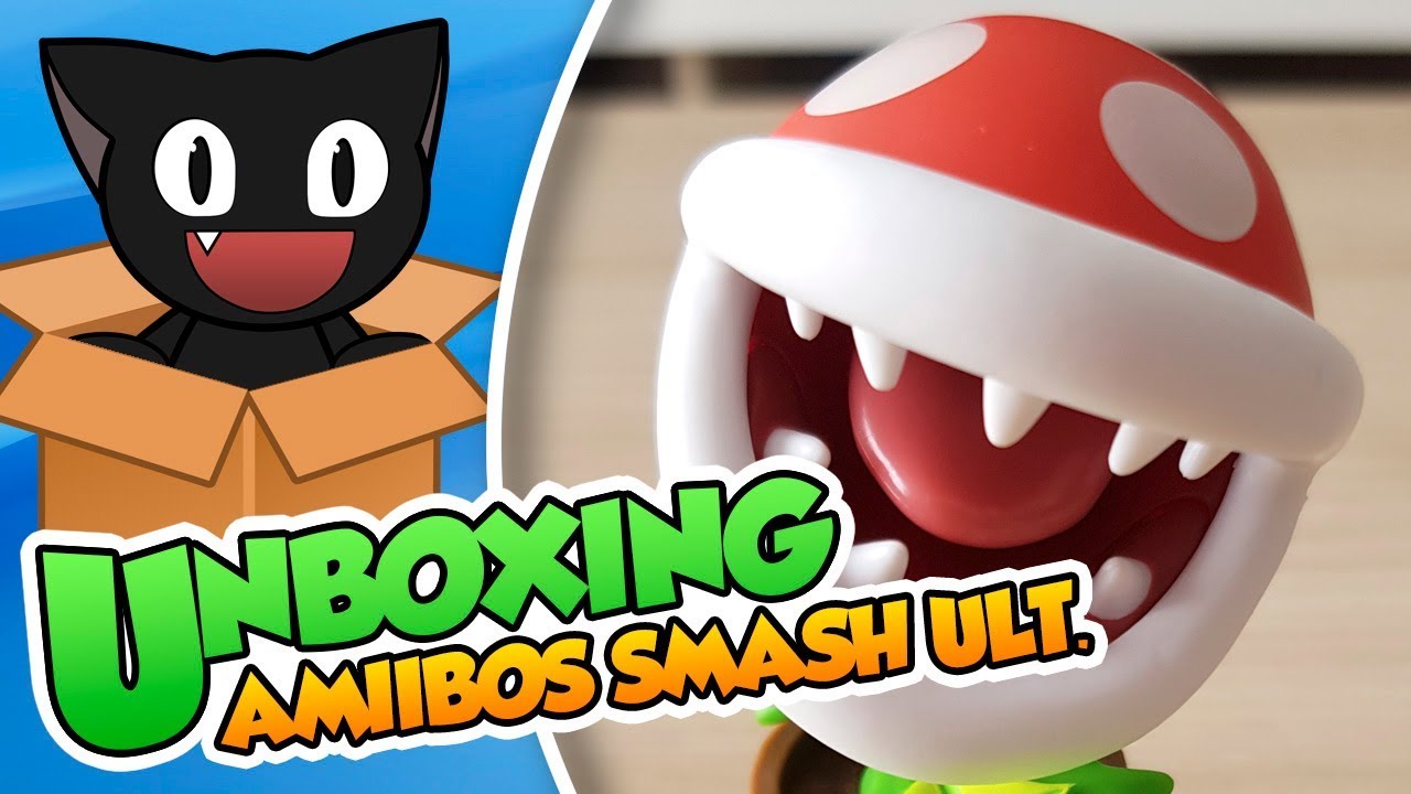 ¡Nuevos amiibos! Unboxing: Amiibos SSB Ultimate (KK. Rool, Ice Climbers, Planta Piraña) - DSimphony