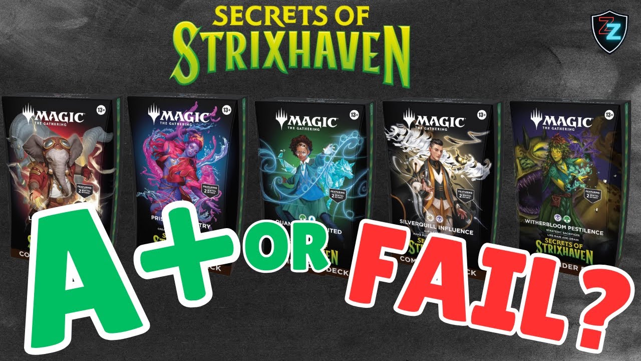The Secrets of Strixhaven Commander Precons have been Revealed!