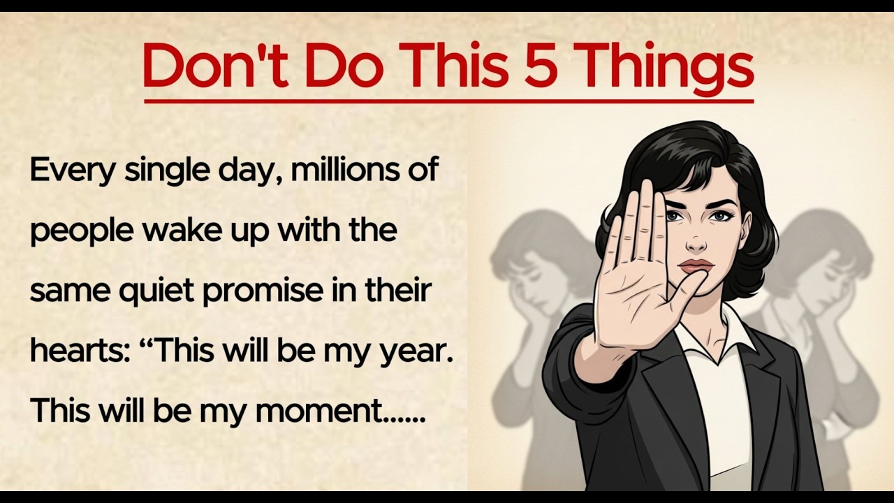 Learn English with Stories ⭐Don't Do This 5 Things | Listening & Speaking Practice | English story