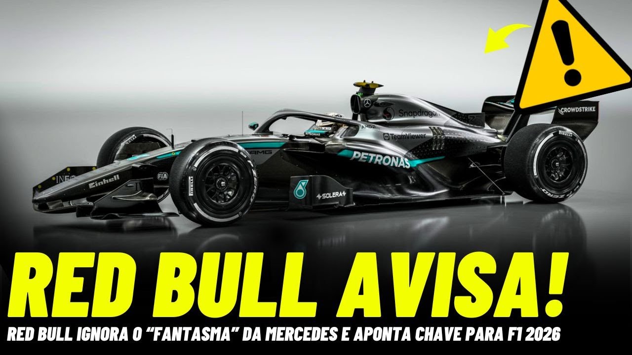 RED BULL DESPREZA VANTAGEM DE MOTOR MERCEDES E ALERTA TRUNFO DA FORMULA 1 2026
