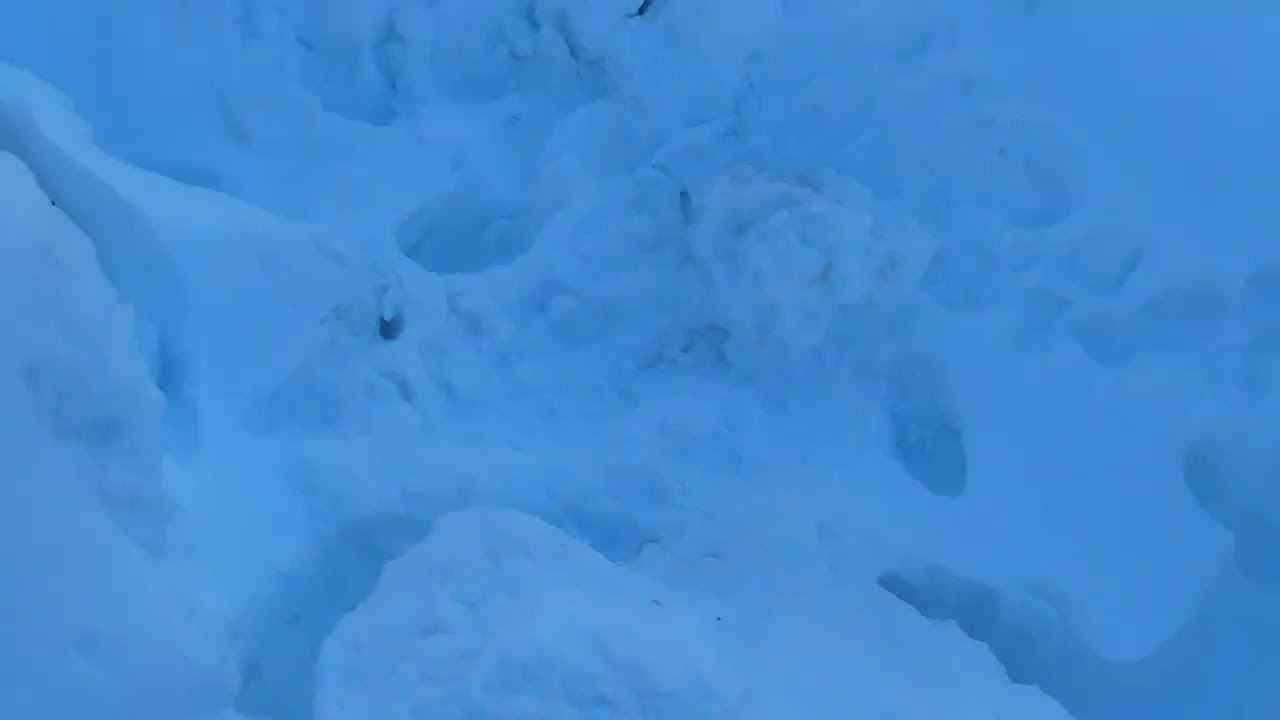 Building out my snow fort without materials