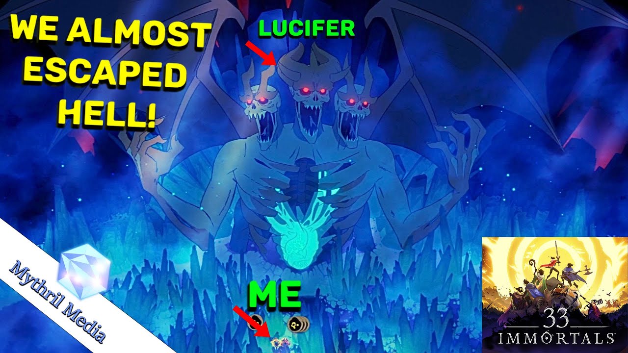 33 Players Vs The Wrath Of Lucifer... Welcome To Hell! | 33 Immortals Beta Test Gameplay