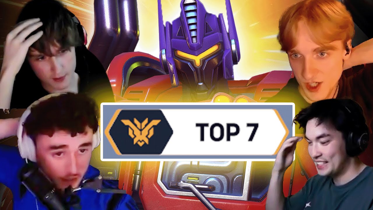 Streamers React To The Rank 1 Avoided Reinhardt | Pt.7