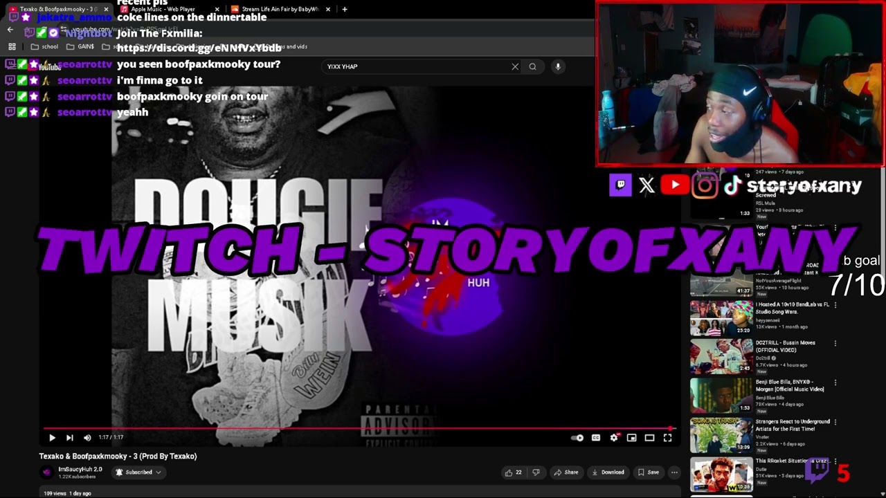 Xany Reacts To Texako & Boofpaxkmooky - 3 (Prod By Texako) | Twitch/StoryOfXany
