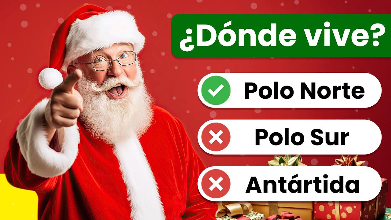 &iquest;Cu&aacute;nto Sabes de la NAVIDAD? 🎅🏻 - Test Navide&ntilde;o | 30 Preguntas sobre las Navidades 🎄