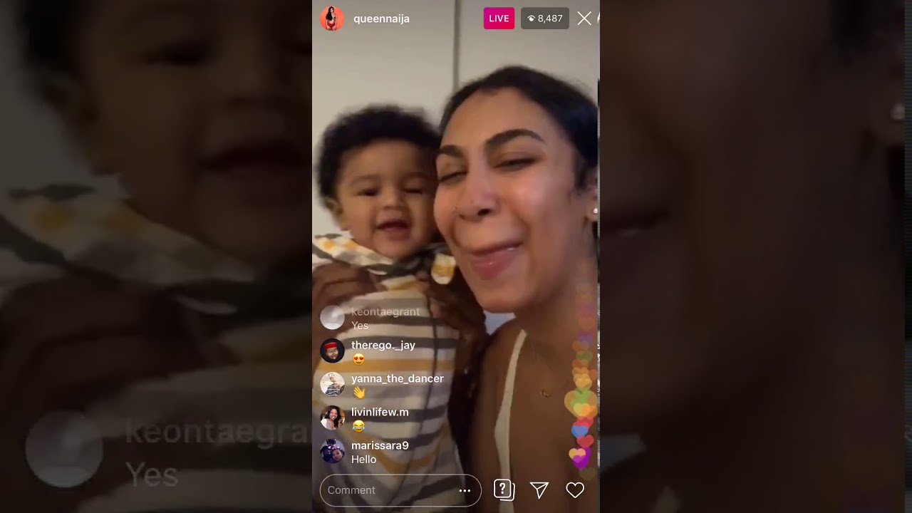 QUEEN NAIJA SILLY GRANDMA IMPERSONATION AND BABY LEGEND SAYS DADA