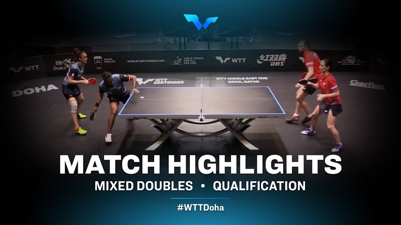 M. Batra & A. Kamal vs  A. Shibaev/P. Mikhailova  | WTT Contender Doha 2021 | XD | R32 Highlights