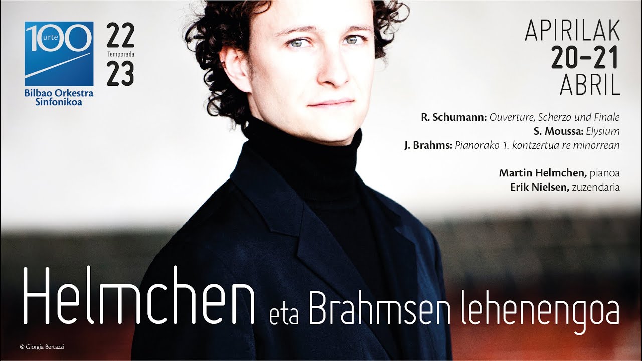 Temporada 22-23 - programa 13.  El solista Martin Helmchen habla del «Primero de Brahms»