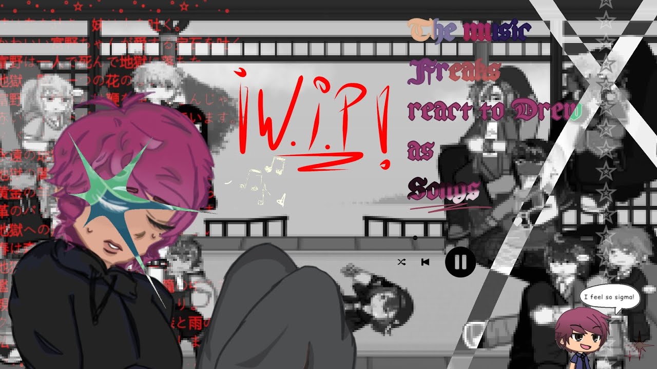 🎸- TMF +DROMIES React to Drew as SONGS. || W.I.P || &iexcl;2x&iexcl; || Angst and maybe OOC || 🇦🇷/🇺🇸 || -🎸 