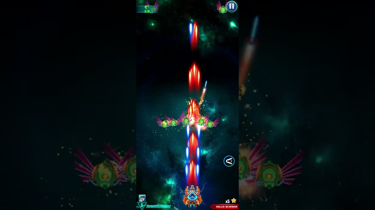 galaxy attack alien shooter. events hello summer level 1