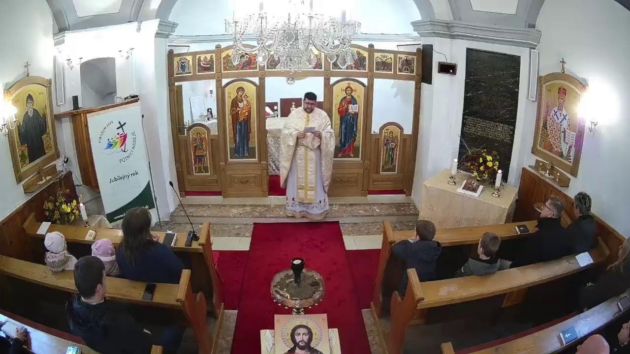 Sv&auml;t&aacute; liturgia - grkat Budim&iacute;r