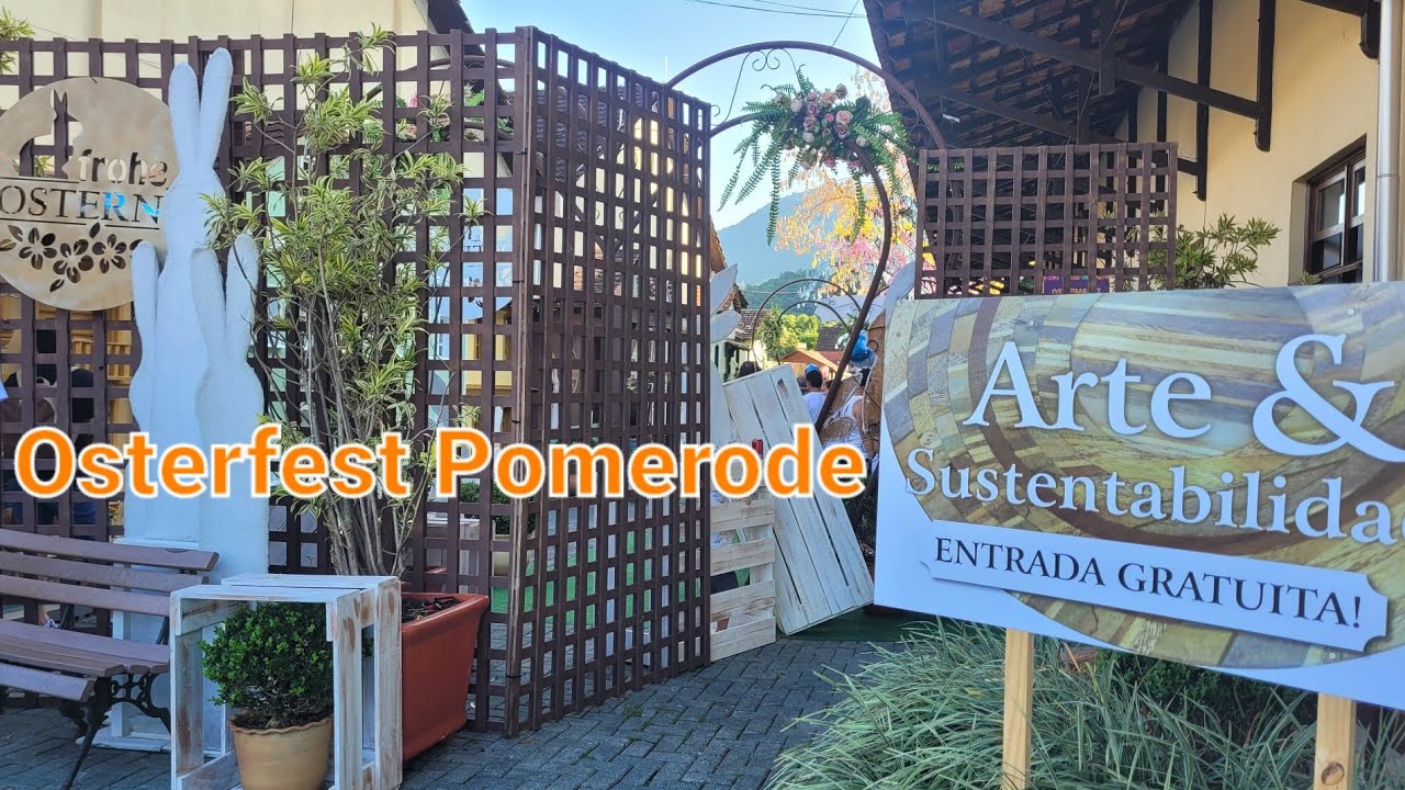 Osterfest 🐇 Festa de P&aacute;scoa 🐇  Pomerode - SC
