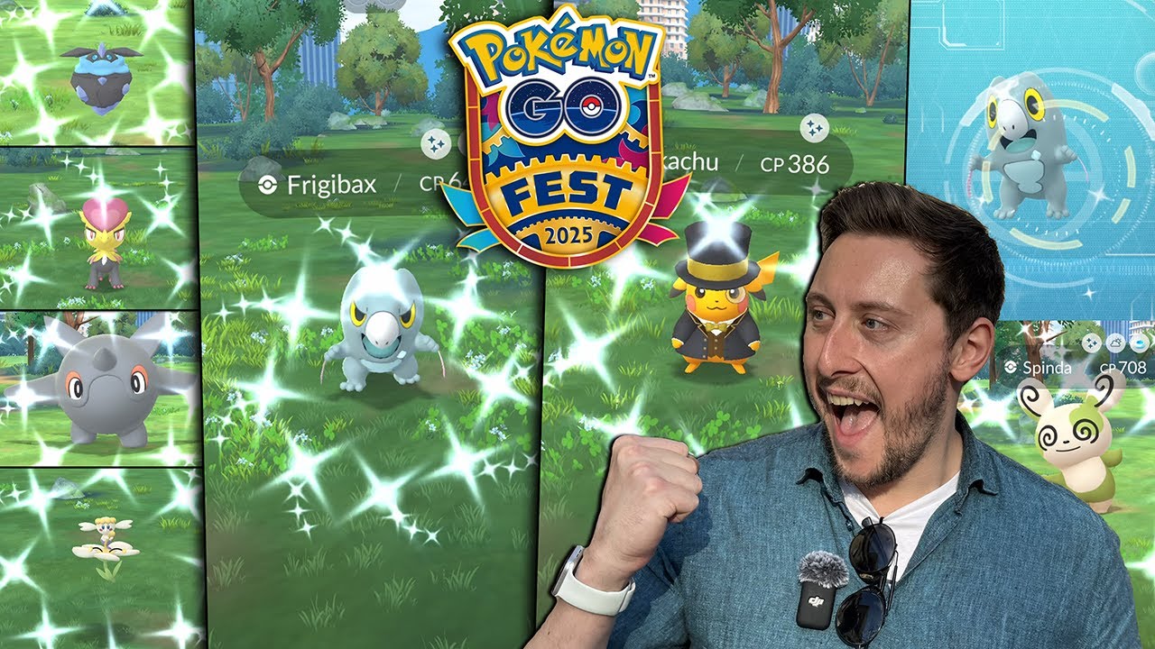 *SHINY FRIGIBAX* FINALLY CAUGHT! Pokemon GOFest New Jersey 2025 INSANE Last Day!