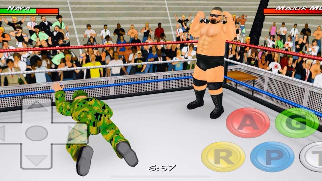 NAVA VS MAJOR REFREE RESTARTS THE MATCH | WWE | WRESTLING REVOLUTION | GAMEPLAY #25