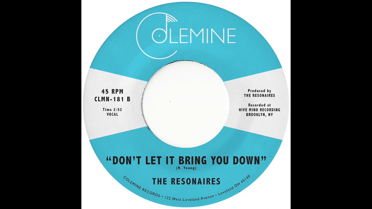 The Resonaires - 'Don't Let It Bring You Down' [OFFICIAL AUDIO]