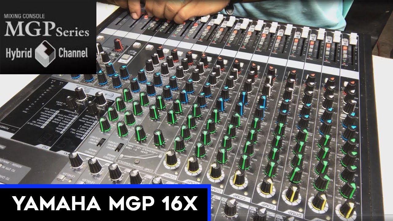 Yamaha MGP 16x [ No Effects No Sound Output]