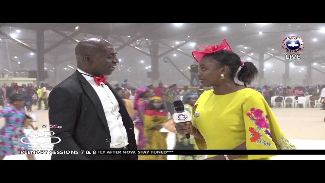 RCCG  67TH ANNUAL CONVENTION ||  HOLYGHOST SERVICE AND GOD SAID