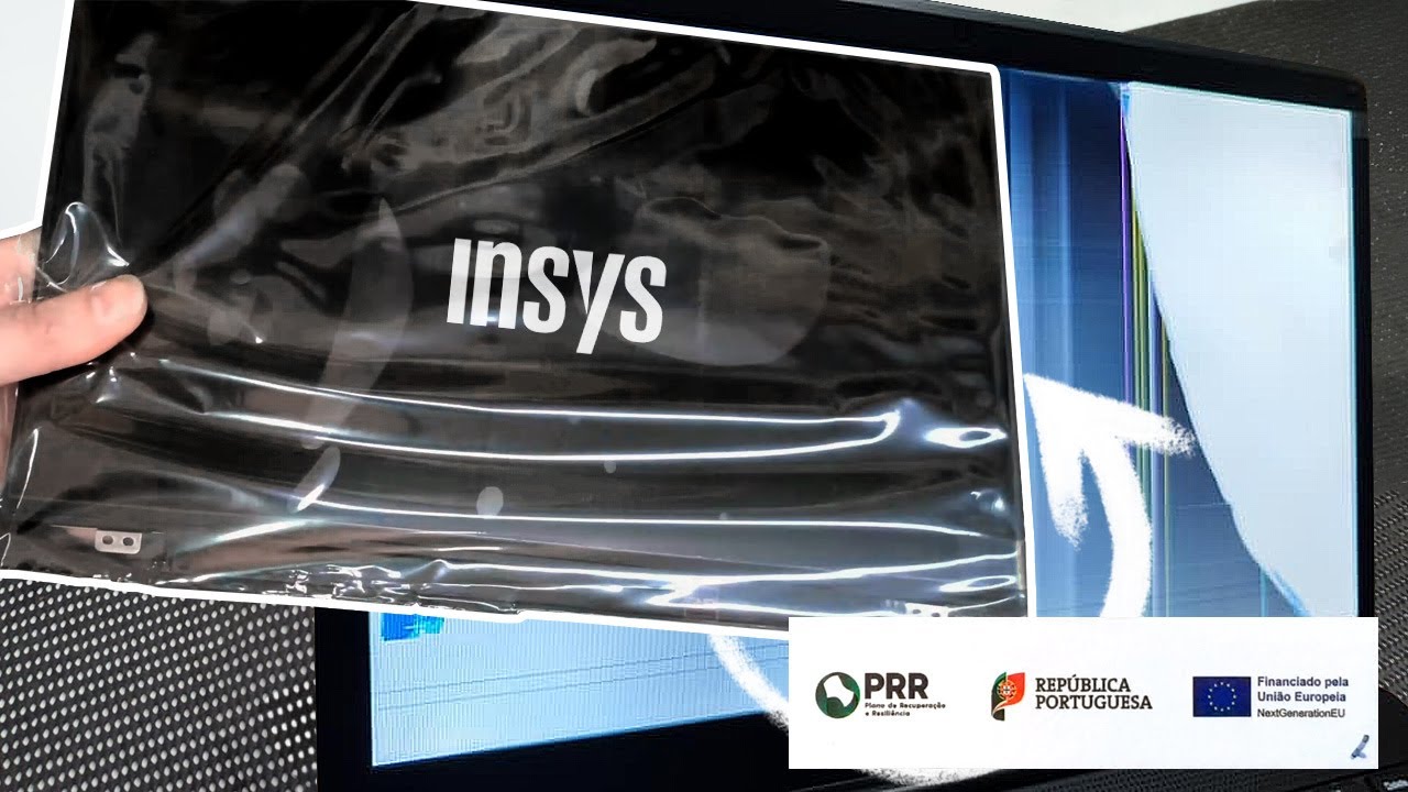 INSYS GW1-W148, GW1-W149  Substituição Ecrã