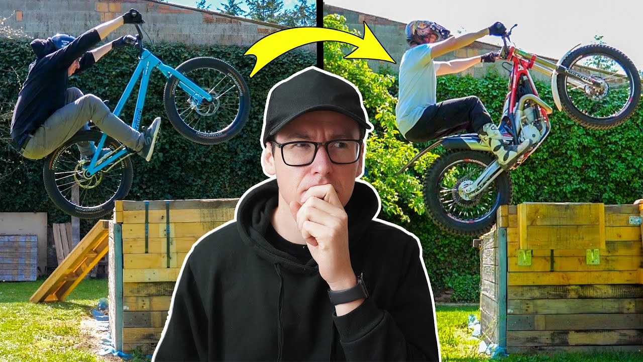 Faire du VTT TRIAL pour PROGRESSER en MOTO TRIAL ?