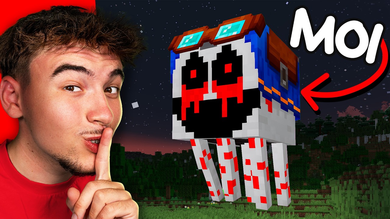 J’ai Utilisé le HAPPY GHAST DARK pour PIÉGER mon AMI sur Minecraft !