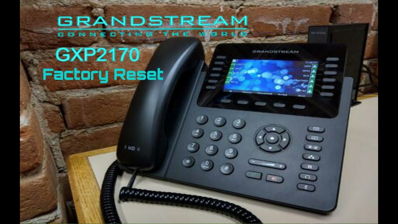 Grandstream GXP 2170 Factory Reset