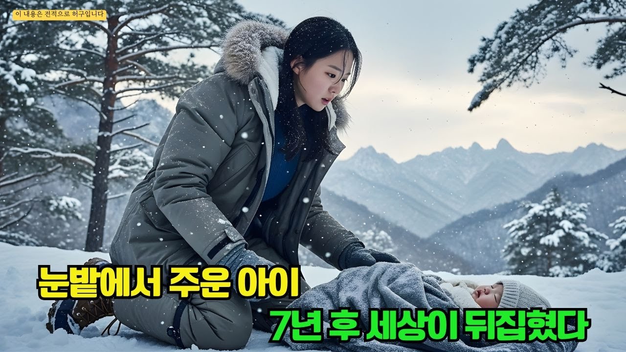 산속에서 홀로 살던 소녀가 눈밭에 버려진 아이를 주워 키웠다, 7년 후 아이의 진짜 정체가 드러나다