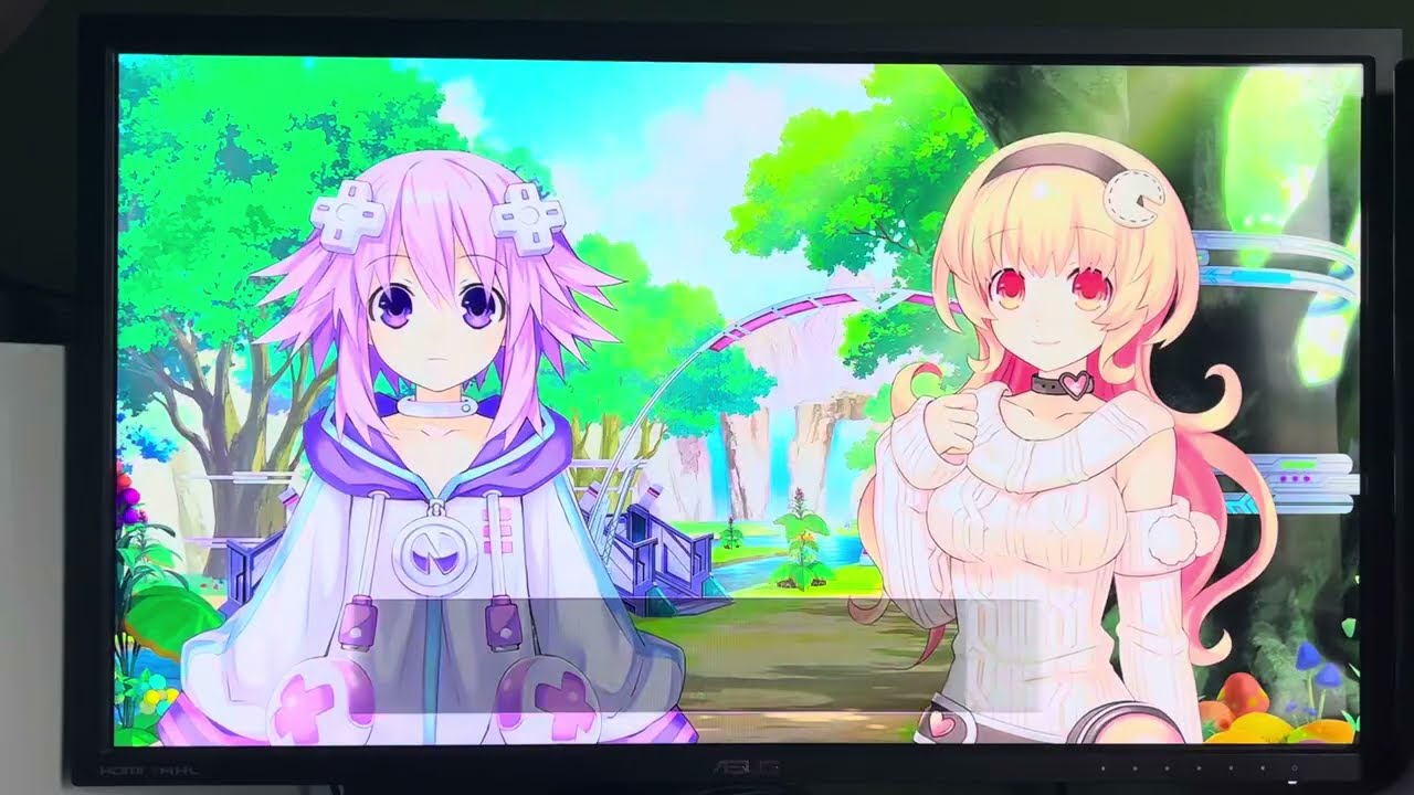Trying out Neptunia ReVerse Arranged Mode version