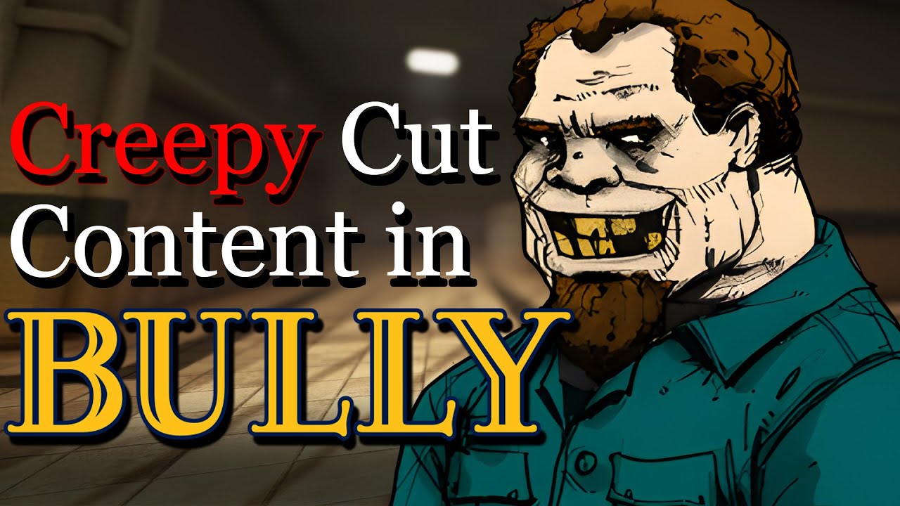 Жуткий вырезанный контент в BULLY