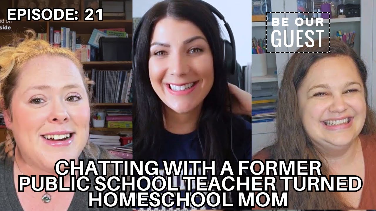 Public School Teacher Turned Homeschool Mom - Let's Chat With @Homeschoolology  Episode 21