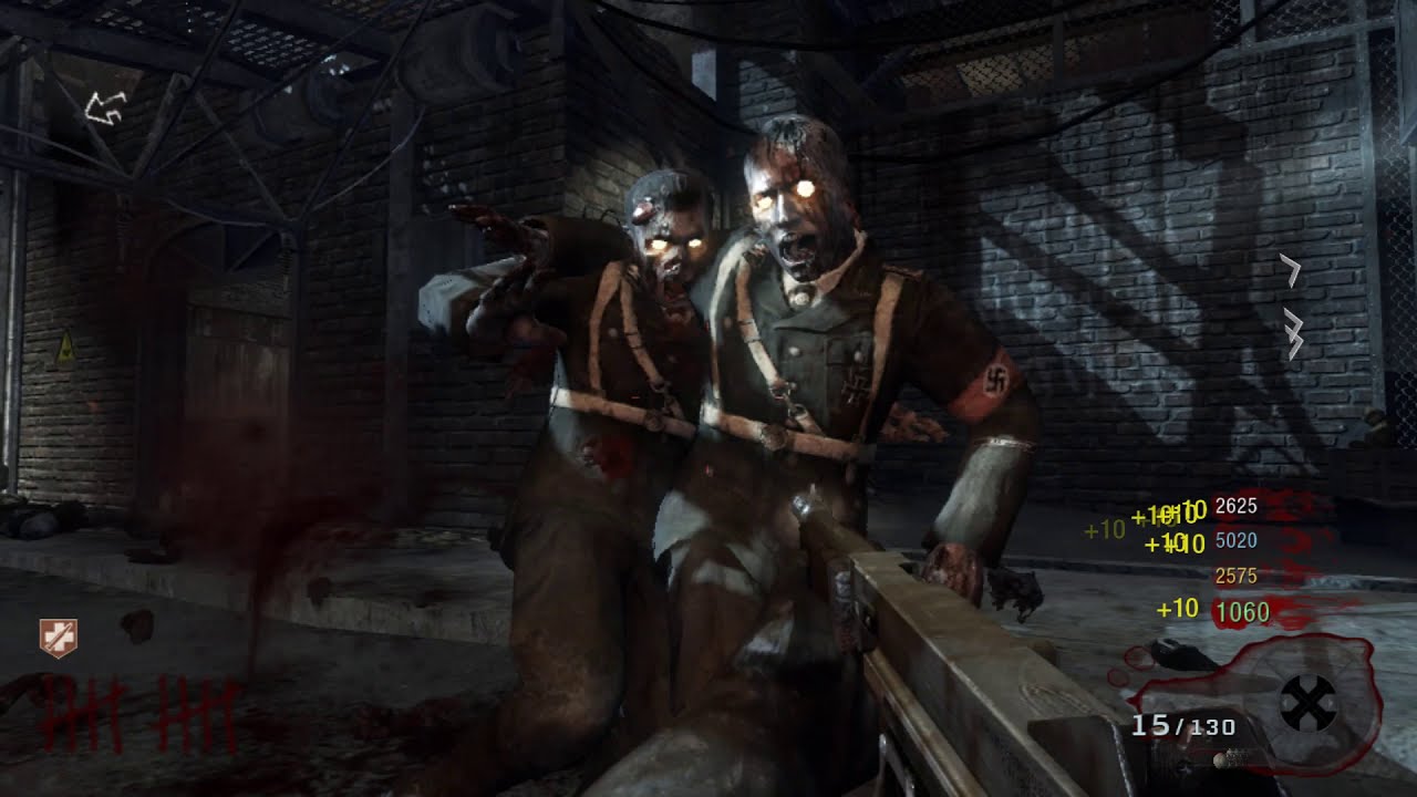 Call of Duty®: Black Ops Zombies on Der Riese 4-Player Game (feat. mediocrenurse) (PS3) 1080p 60FPS