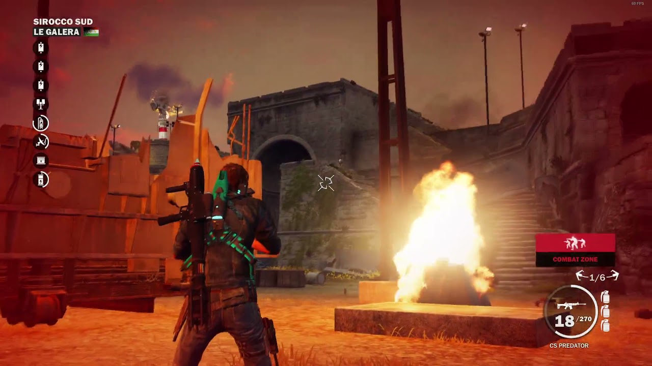 Just Cause 3 - Liberating La Garera Again - RTX 3080