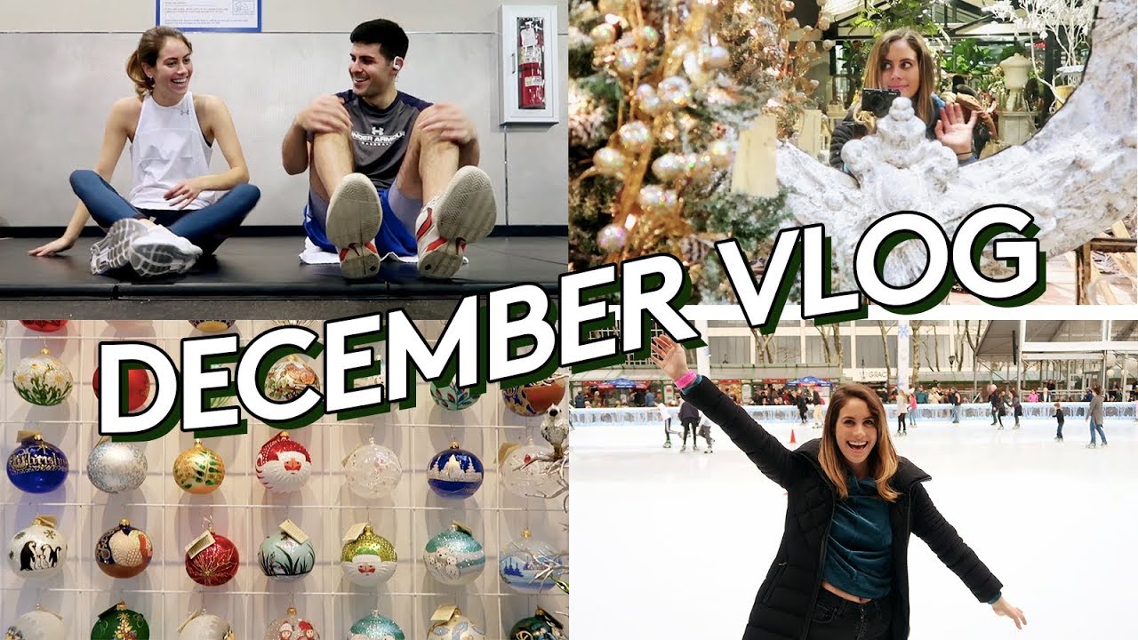 NYC Holiday Adventures With Michael | Lucie Fink Vlogs | Refinery29