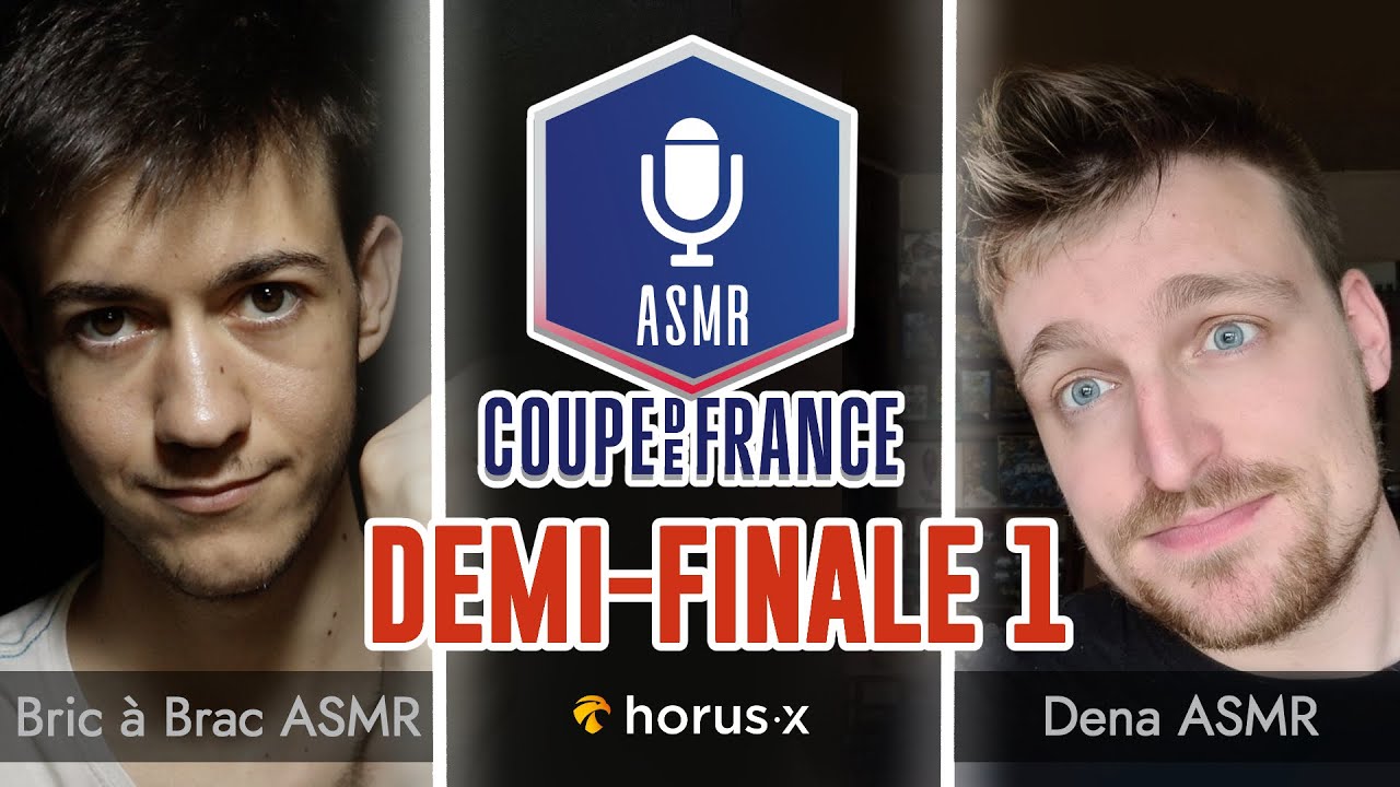 Coupe de France ASMR 3 🇫🇷🏆 : Demi-Finale 1 - Bric à Brac ASMR vs Dena ASMR