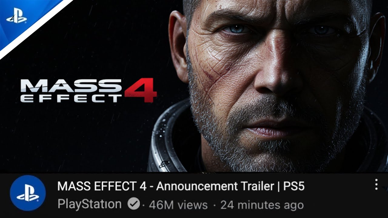 Mass Effect 4 (2025) &mdash; Первый трейлер | BioWare | PS5 | Концепт