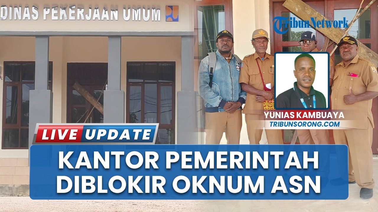 Kantor Pemerintahan Kabupaten Maybrat Dipalang Oknum ASN
