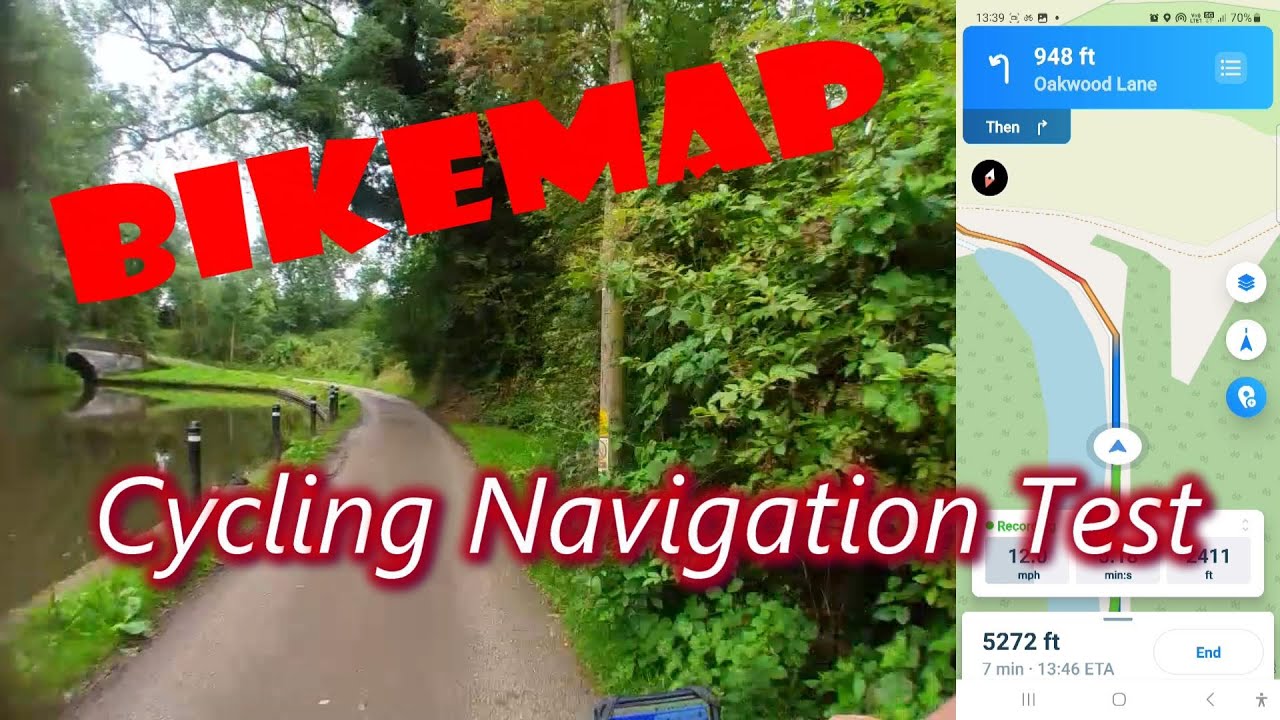Test Ride with the Bikemap Cycling Navigation App