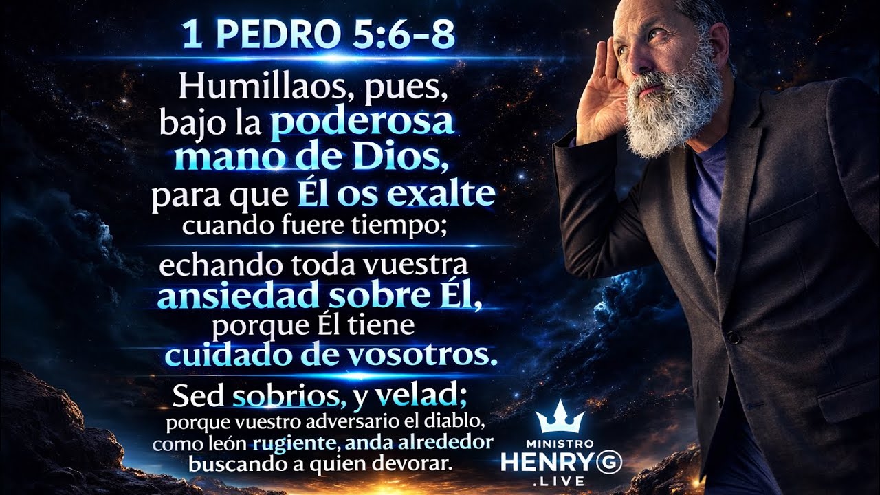 BAJO LA PODEROSA MANO DE DIOS | 1 Pedro 5:6–8