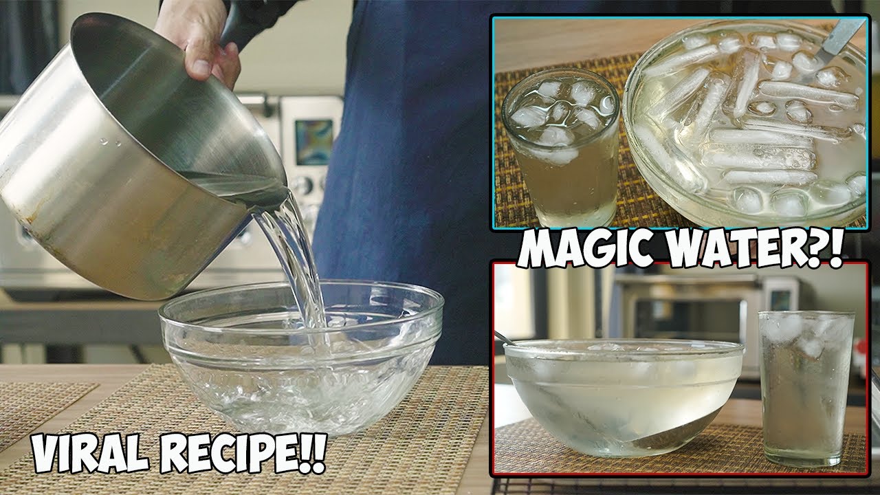 Охладители Желатин Рецепт | MAGIC WATER | How to make Clear Palamig Gulaman | Samalamig Recipe