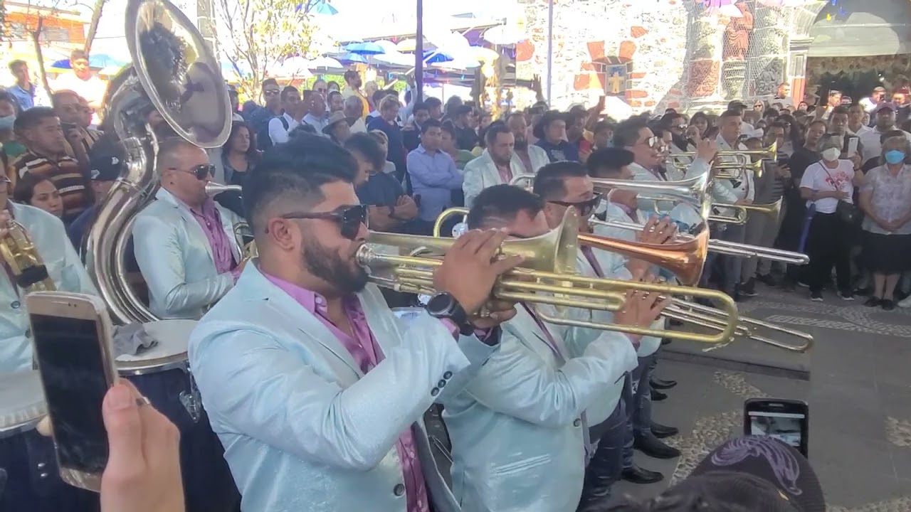 Actuación  Banda el Terre de Jerez y Banda la Misma Escuela  en Visitación Estado de México