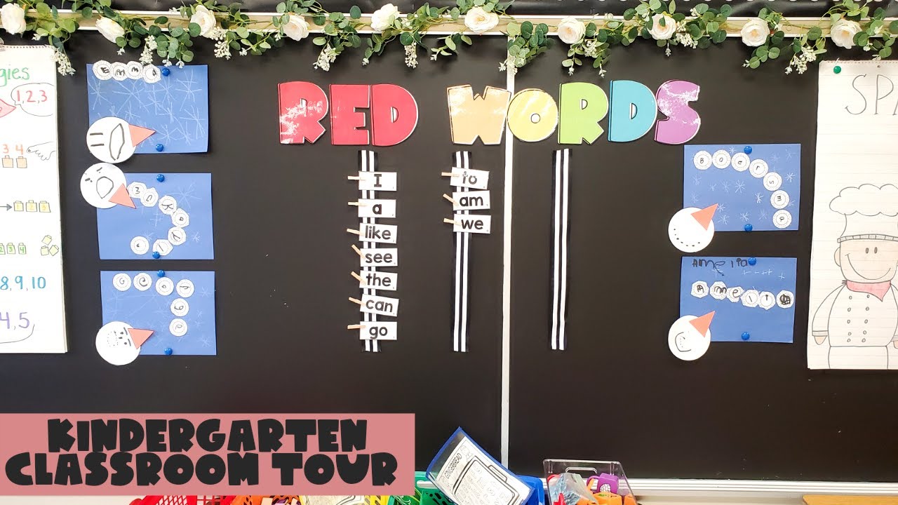 Kindergarten Classroom Tour