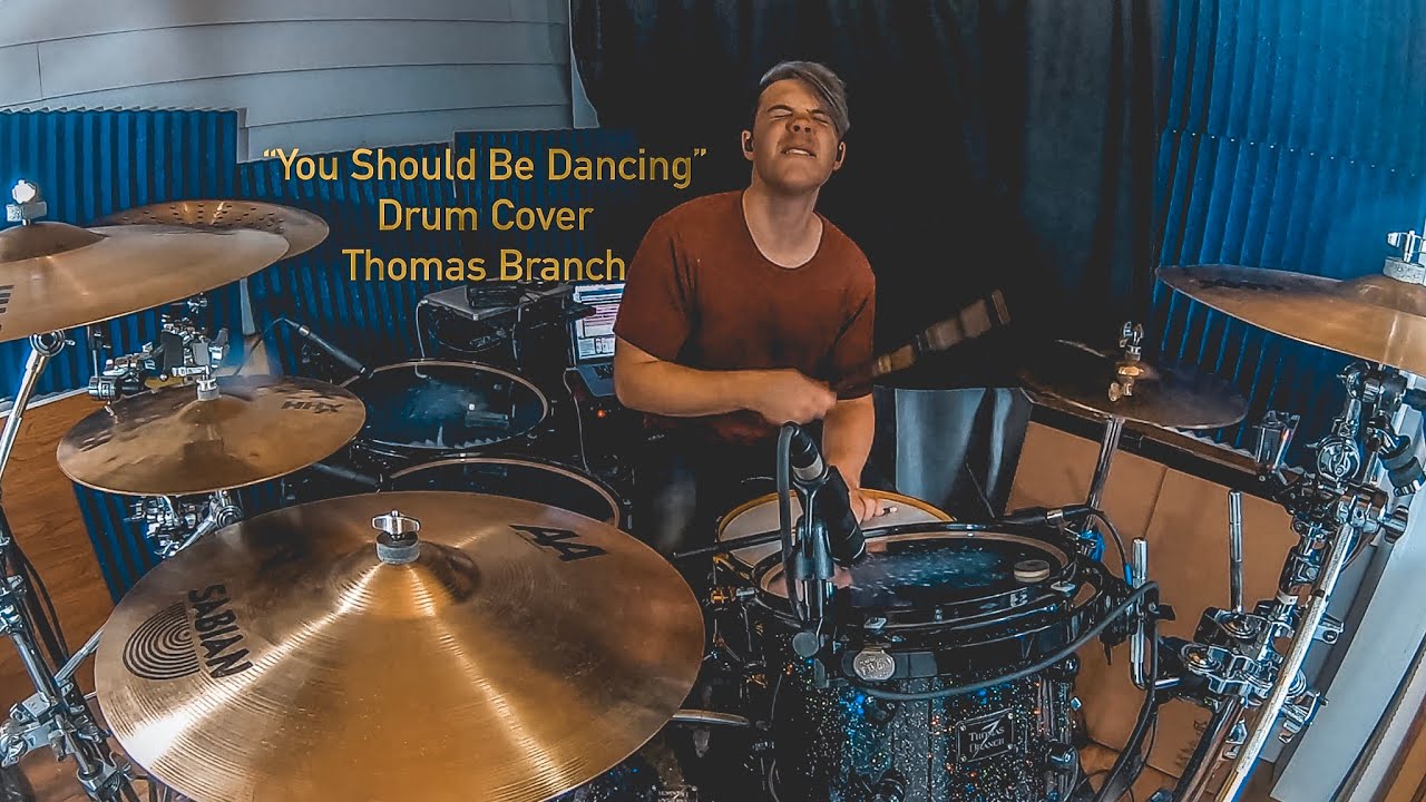 You Should Be Dancing - DRUM COVER - Thomas Branch