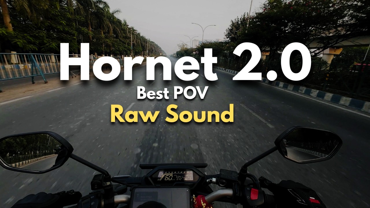 Morning Ride With Honda Hornet 2.0 | Hornet 2.0 POV | Pure Sound | 4K POV | Raw Sound