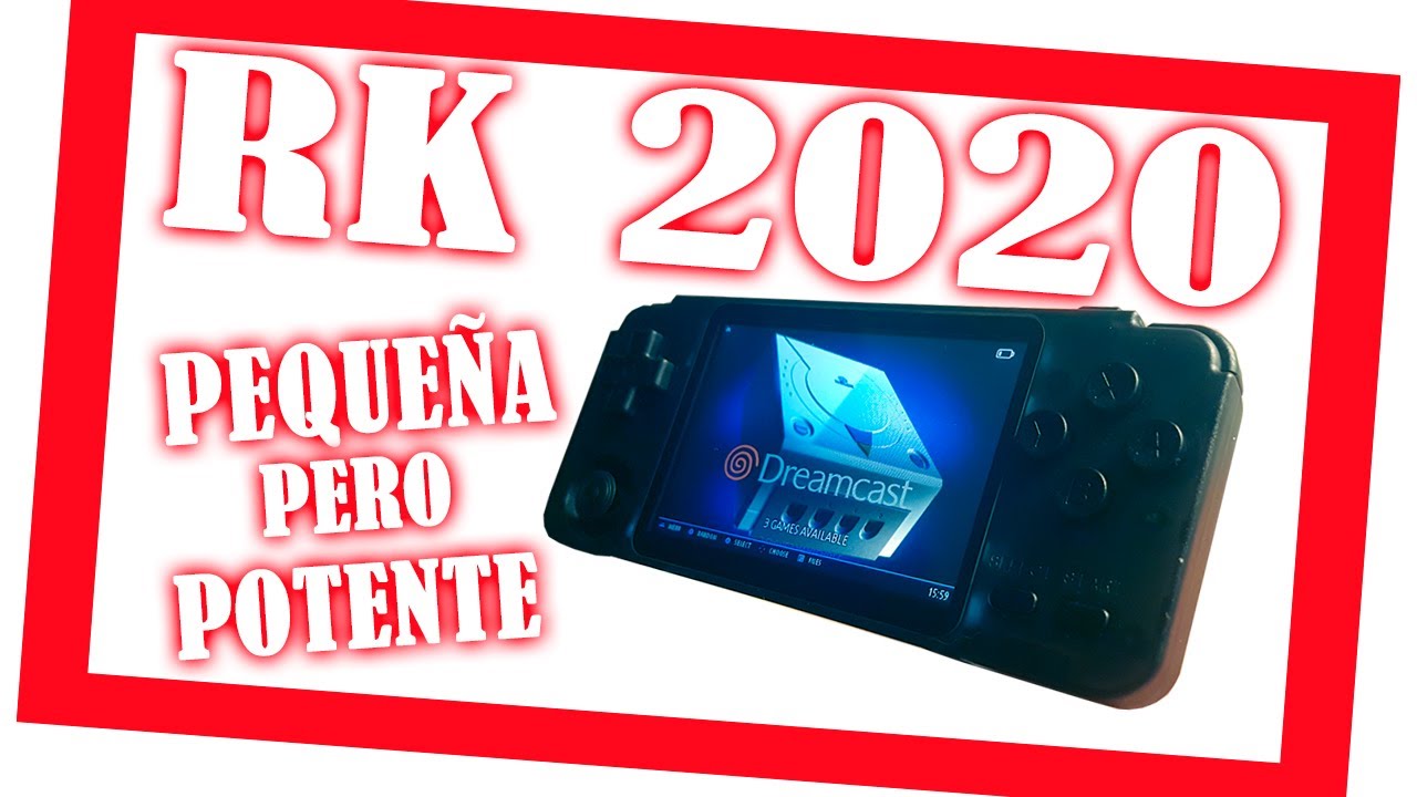 #CONSOLA RK2020  🕹Análisis + PRIMERAS SENSACIONES - Te va a Encantar😍