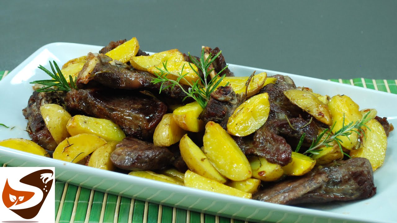 Agnello al forno: con patate e aromi – ricette di Pasqua (roasted lamb)
